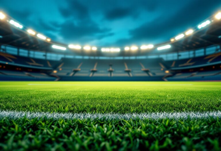 Giocatori del Bologna in azione durante una partita europea