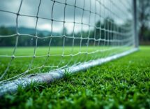 Giocatori del Como durante una sessione di calciomercato