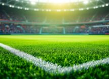 Centrocampisti in azione durante una partita di calcio