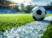 Calciatrice emozionata durante il debutto in Nazionale
