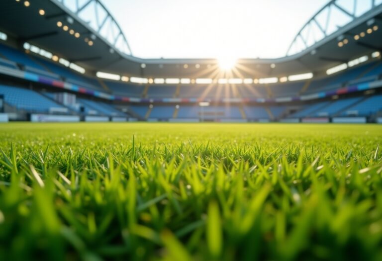 Steward al lavoro durante una partita di calcio
