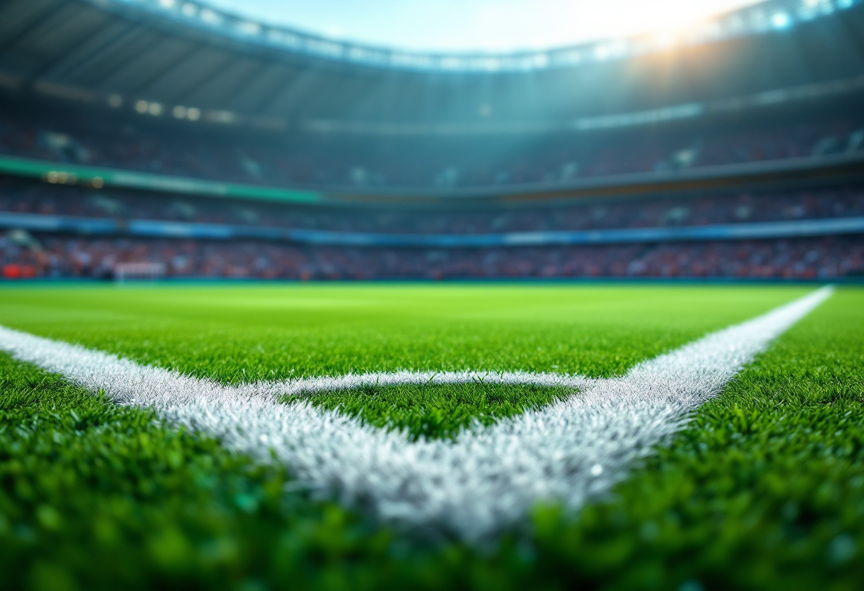 Inter e Fiorentina in campo per una sfida di Serie A