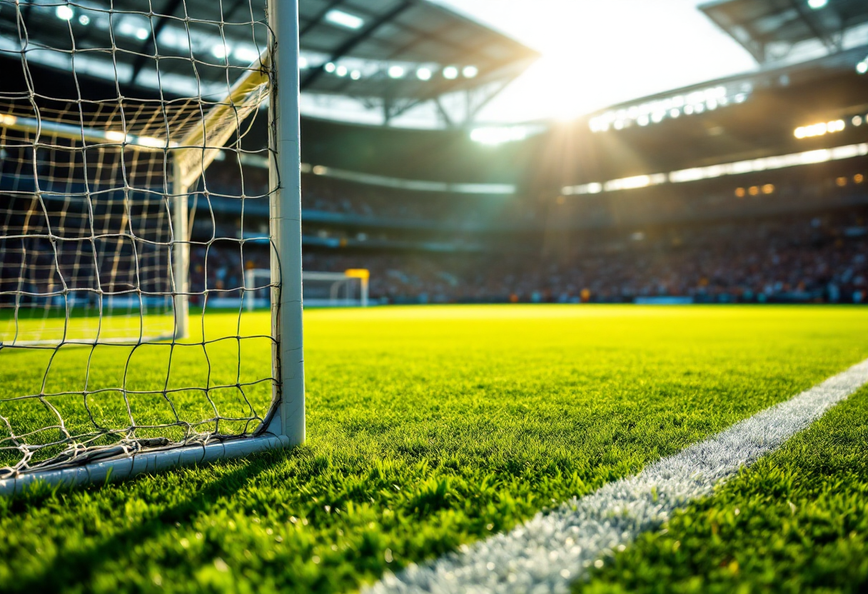 Giocatori di Borussia Dortmund e Bayern Monaco in azione