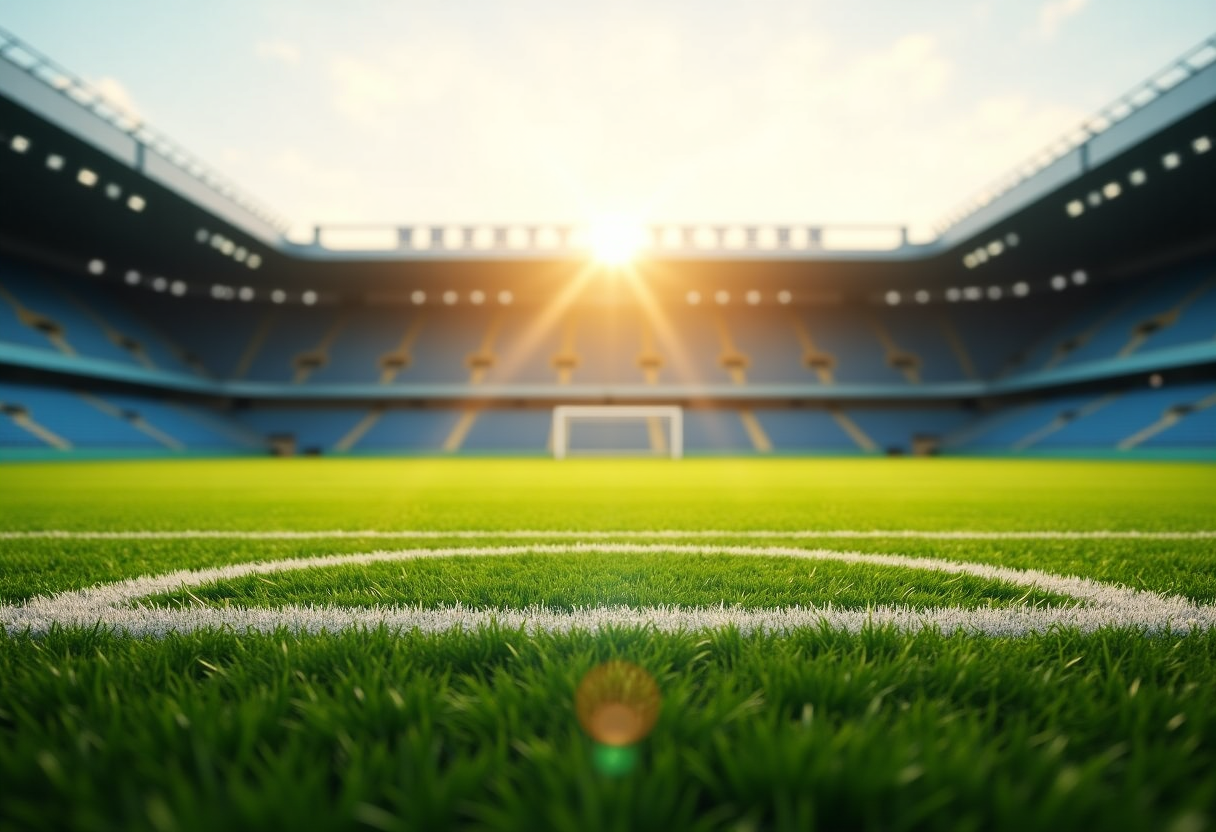 Giocatori in azione durante tornei di calcio e futsal