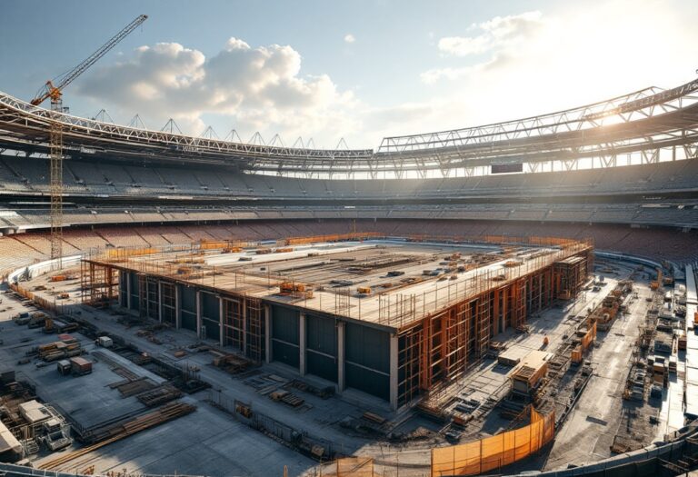 Vista del nuovo stadio Libero Liberati dedicato alla salute