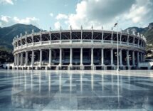 Immagine di uno stadio italiano che rappresenta la cultura locale