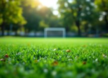 Giovani calciatori argentini in azione sul campo