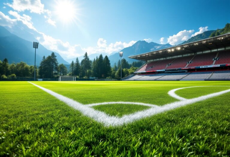 Aleksandar Stankovic in azione sul campo di calcio