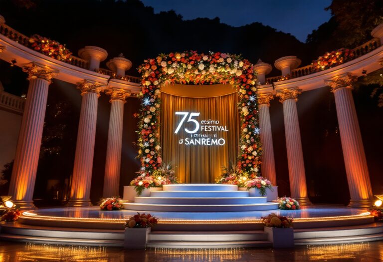 Cantanti romanisti in esibizione al Festival di Sanremo 2024