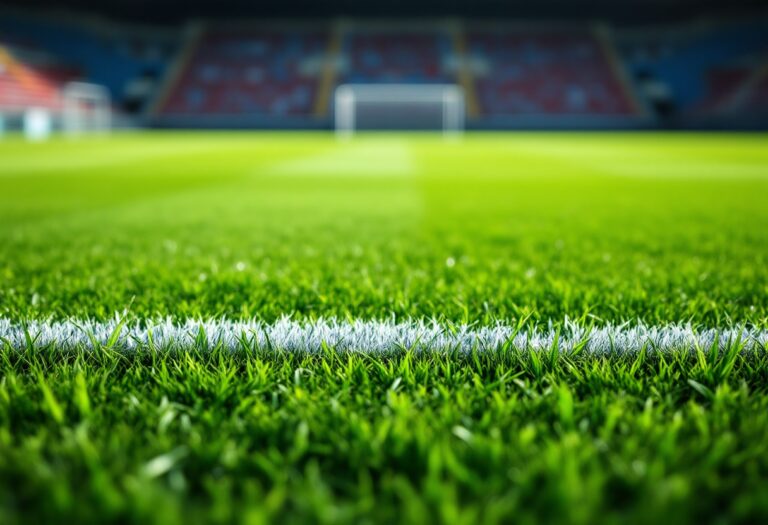 Giocatori di calcio emergenti in azione sul campo