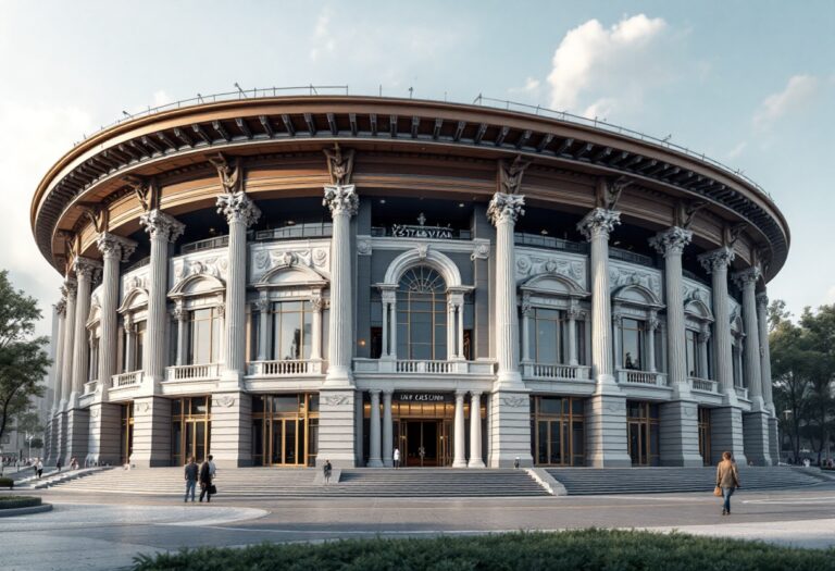 Rendering del nuovo stadio della Roma previsto per il 2028
