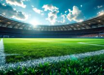 Giocatori di Inter e Milan durante il derby di Milano
