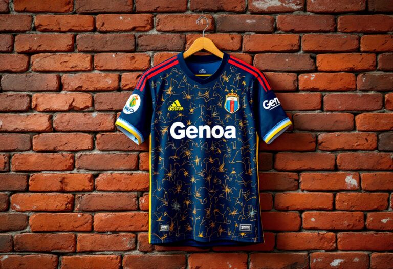 Maglia celebrativa del legame tra Genoa e Boca Juniors