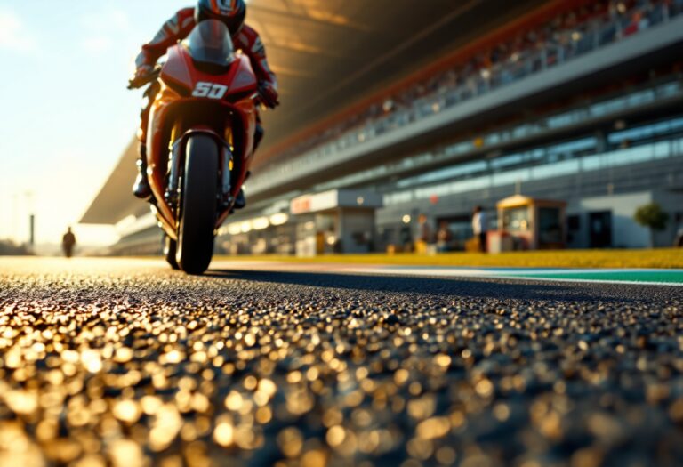 Marc Marquez in azione durante la gara ad Austin