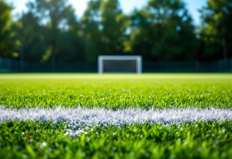 Giocatori Sangiustese e Tolentino durante il derby
