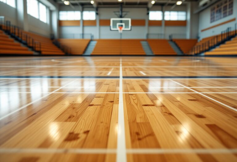 Giocatori della squadra di basket di Pistoia in azione