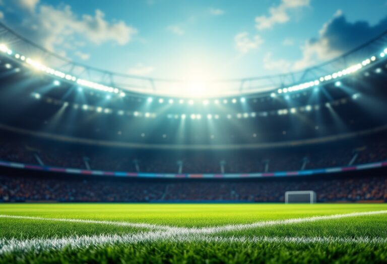 Giocatori in azione nella corsa alla Champions League