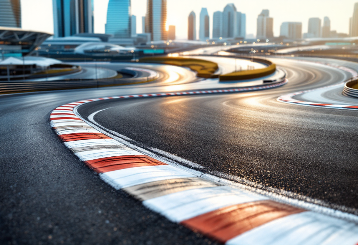 Piloti in azione al Gran Premio di Jeddah 2023