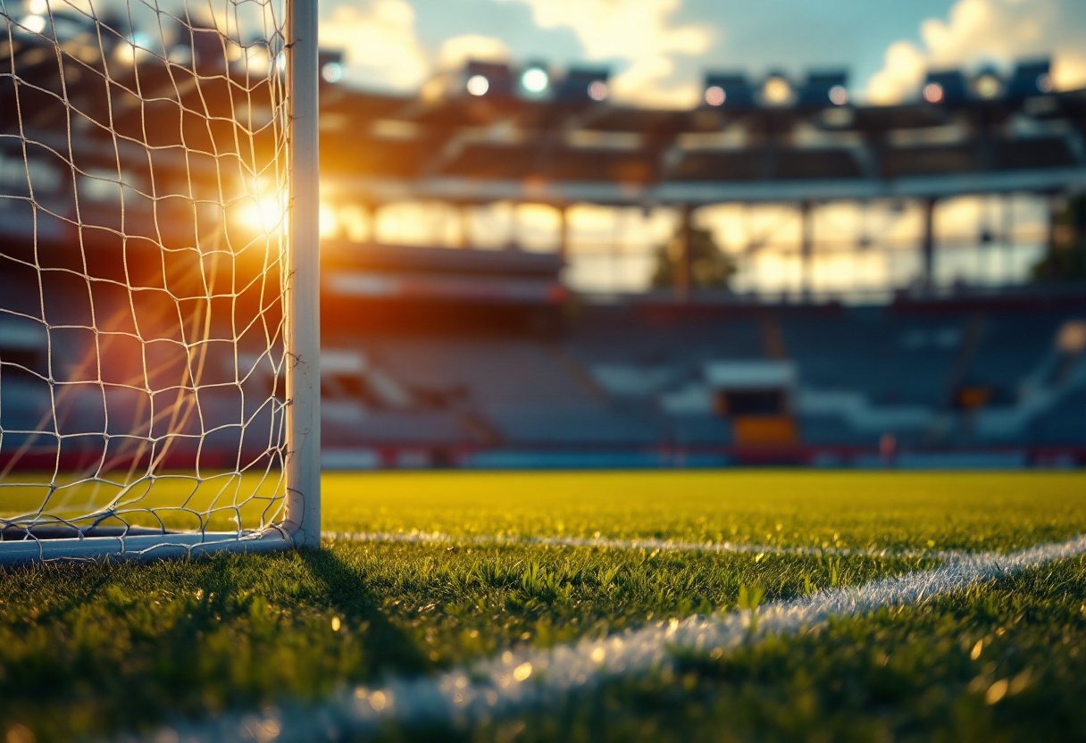 Giocatori di Monopoli e Giugliano in azione durante la partita