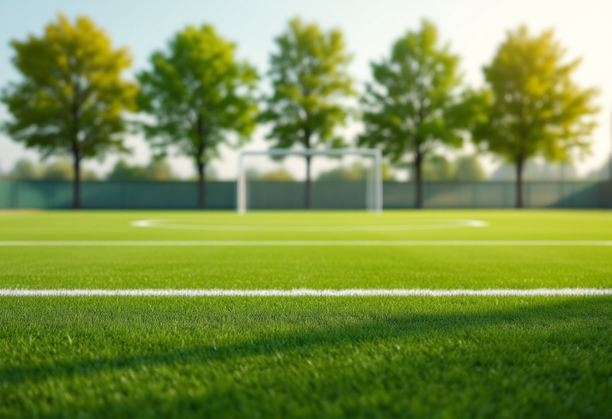 Giocatori di Monza e Sassuolo Primavera in campo