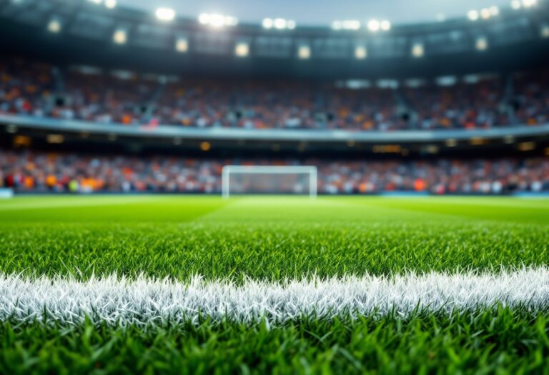 Giocatori di Reggiana e Cremonese in azione durante la partita