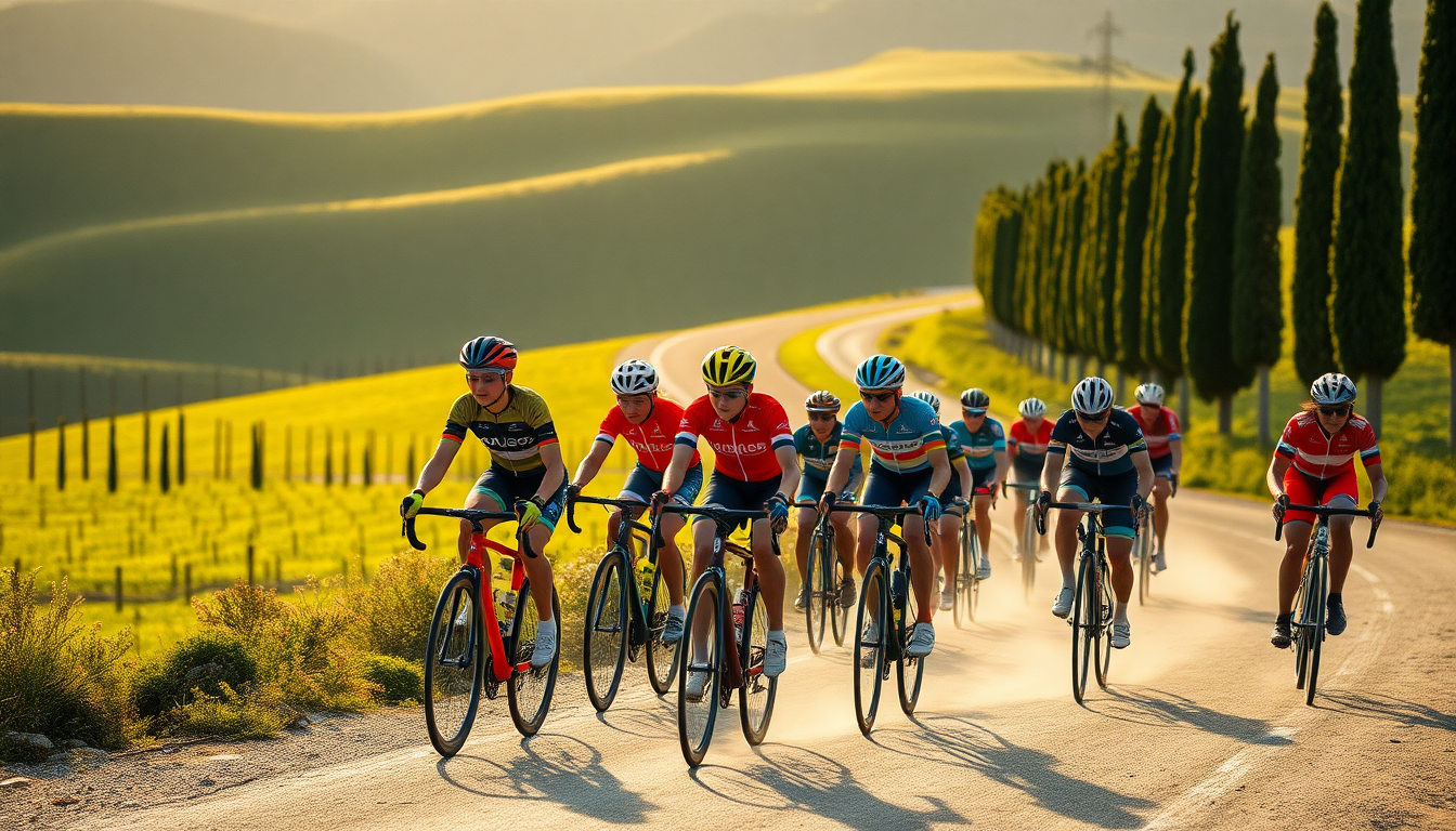 eroica juniores il ciclismo giovanile in festa a montalcino 1747318301