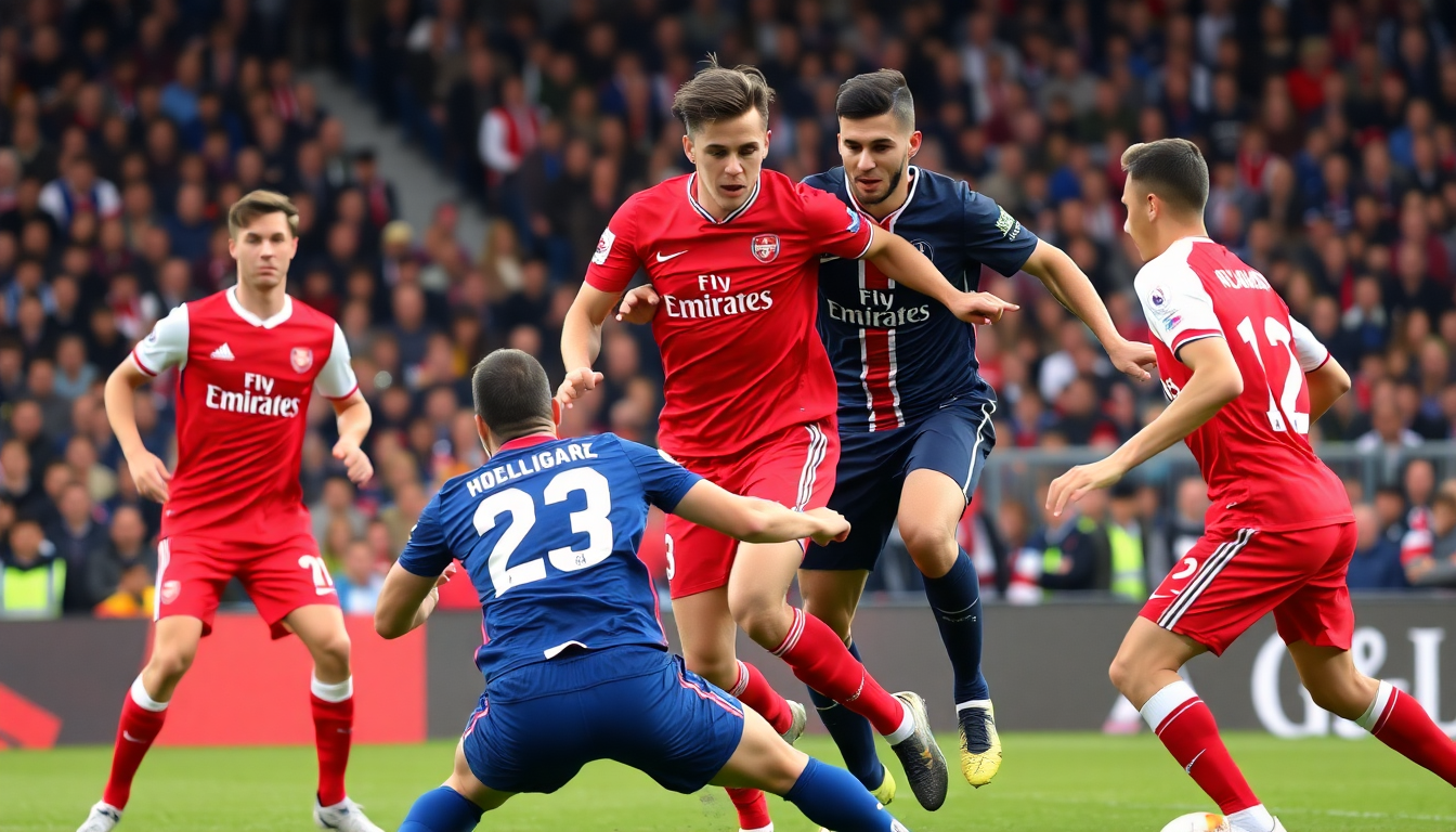 il psg trionfa con un 2 0 contro larsenal in champions league 1746654775