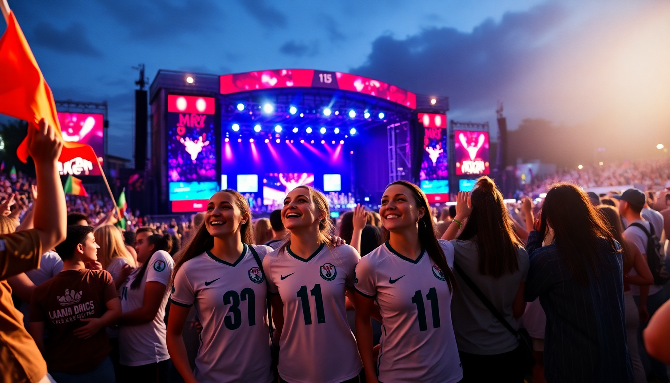 la scaletta del concertone del primo maggio 2025 tutto sul calcio femminile 1746105224