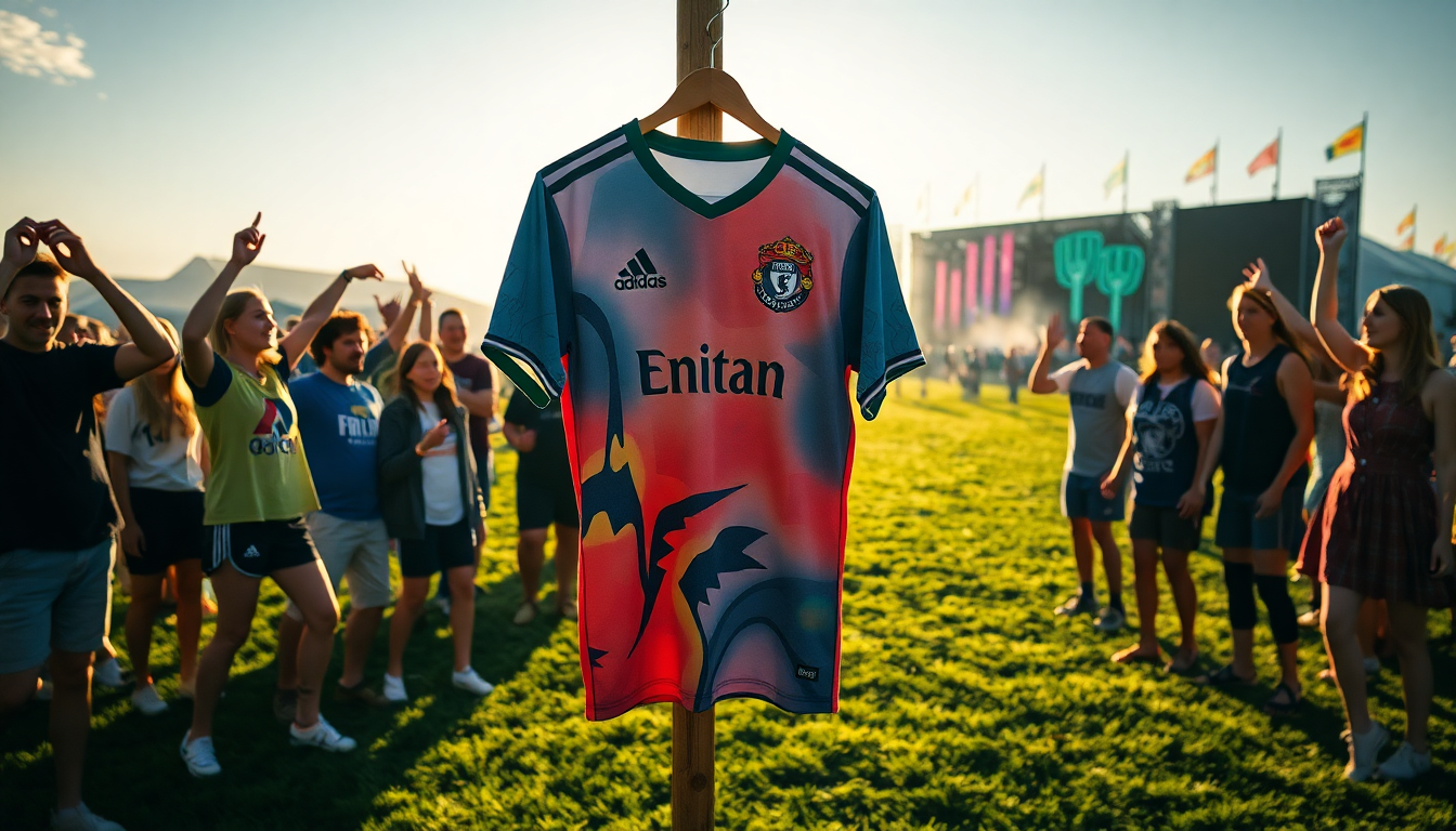 la maglia che celebra la cultura del calcio e della musica guida completa 1749509159