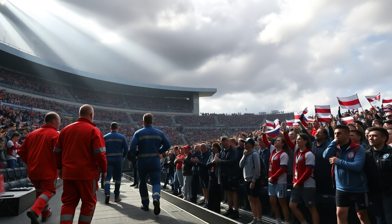 malore sugli spalti interrompe la partita finlandia polonia ai mondiali 2026 1749592328