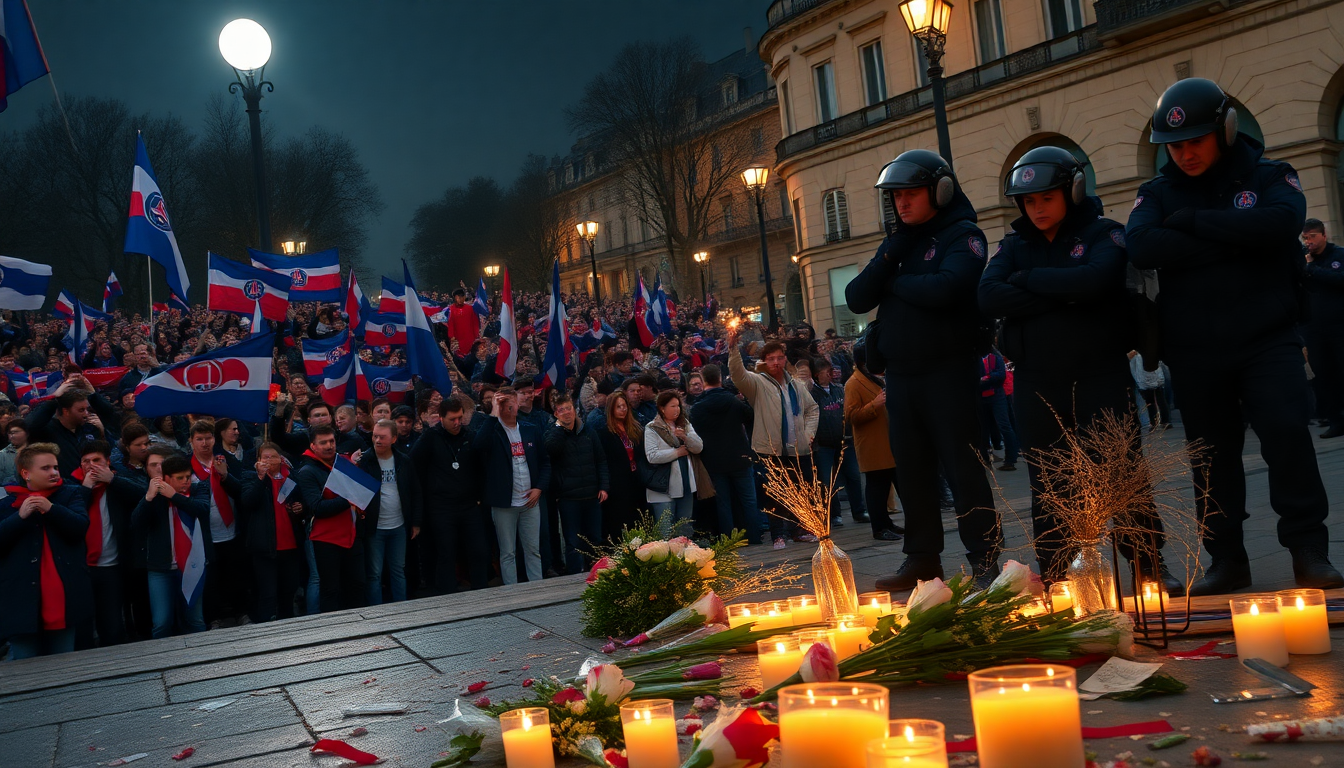 tragedia e festa i festeggiamenti per la vittoria del psg in champions league 1748876730