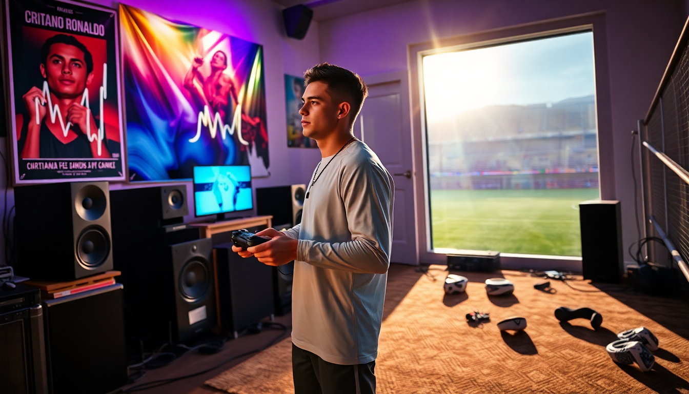 cristiano ronaldo e il sorprendente crossover tra sport gaming e musica elettronica 1752537107