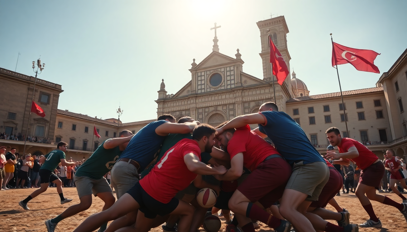 il calcio storico fiorentino tra tradizione e brutalita 1753175312