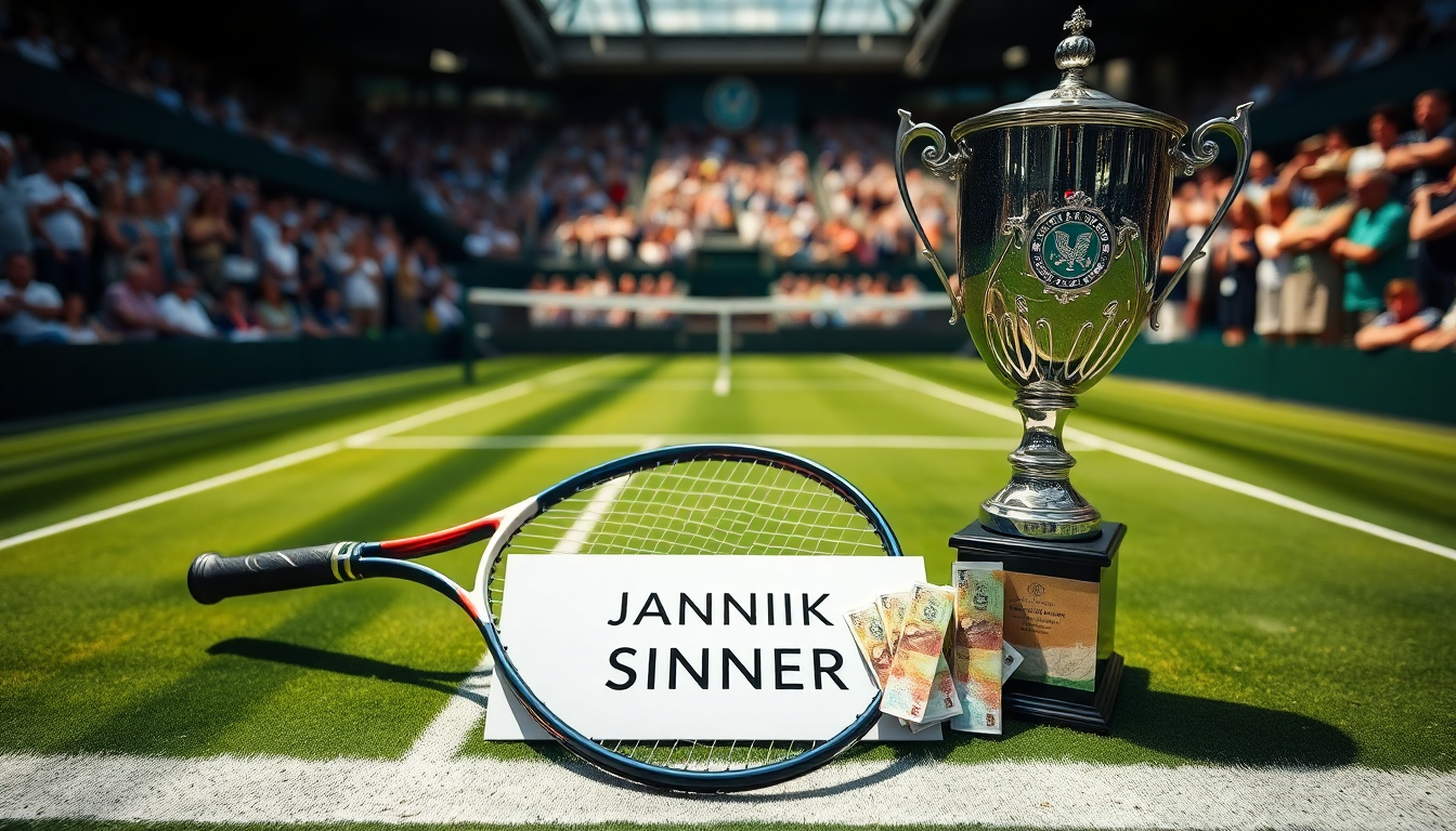 jannik sinner trionfa a wimbledon ecco i premi da capogiro 1752465832