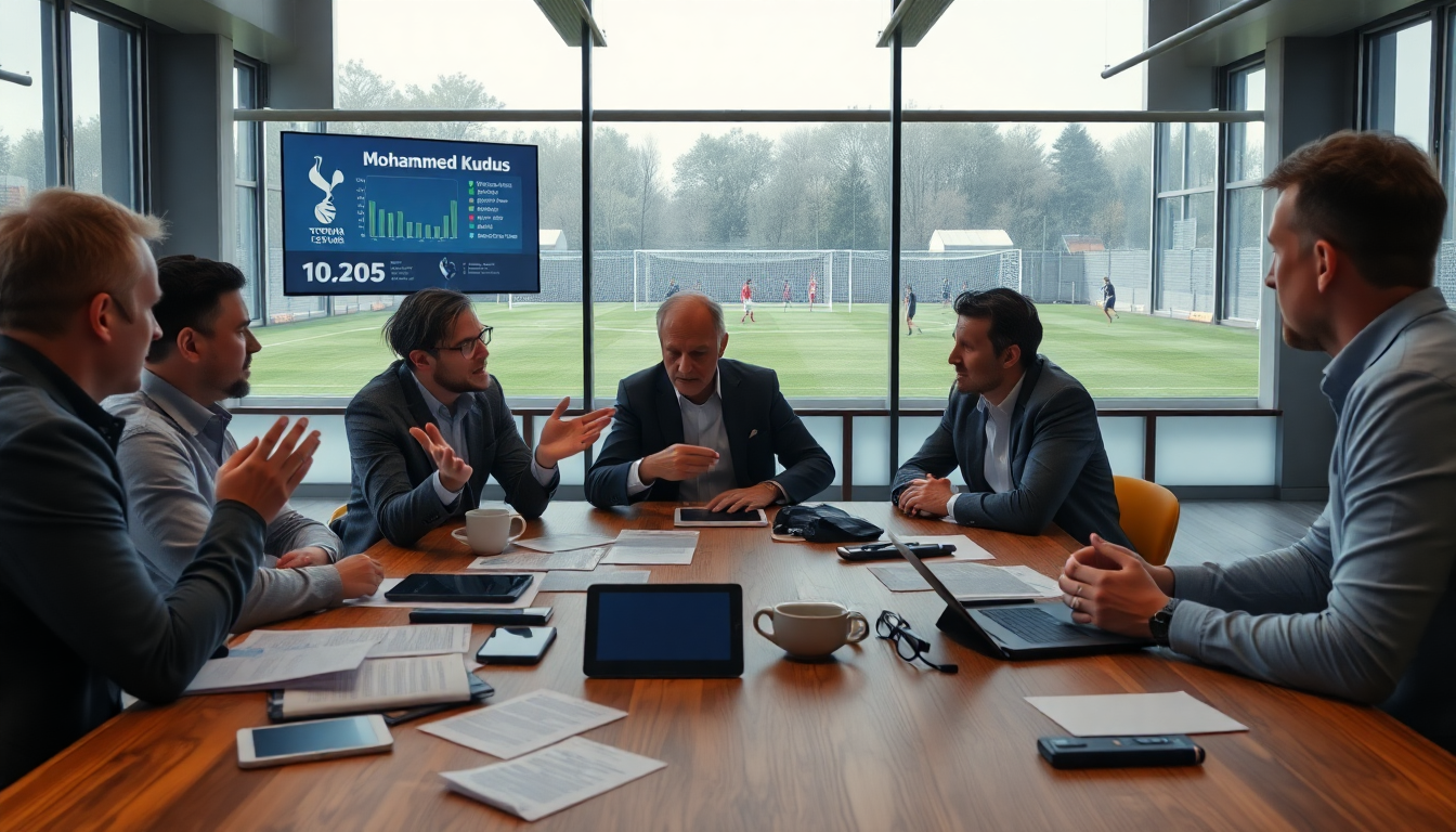 linteresse del tottenham per mohammed kudus analisi e prospettive 1751547290