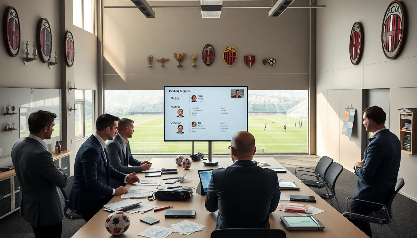 milan e le sfide del calciomercato tra attaccanti e terzini 1752750707