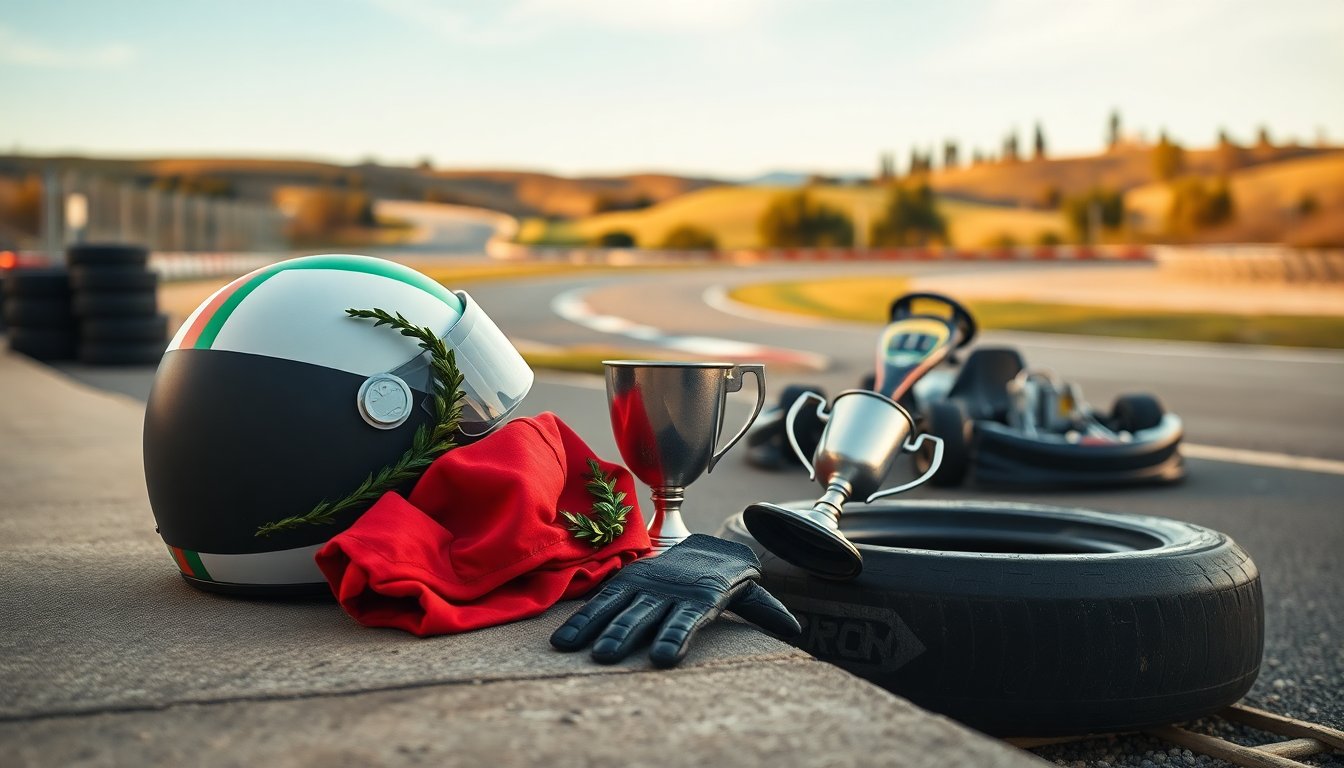 Giovanissimo pilota forlivese trionfa a Corridonia nella Coppa Italia Aci Karting Zona 2