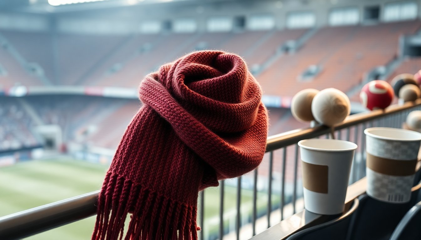 sciarpa ironica per stadio e tempo libero 1775032488