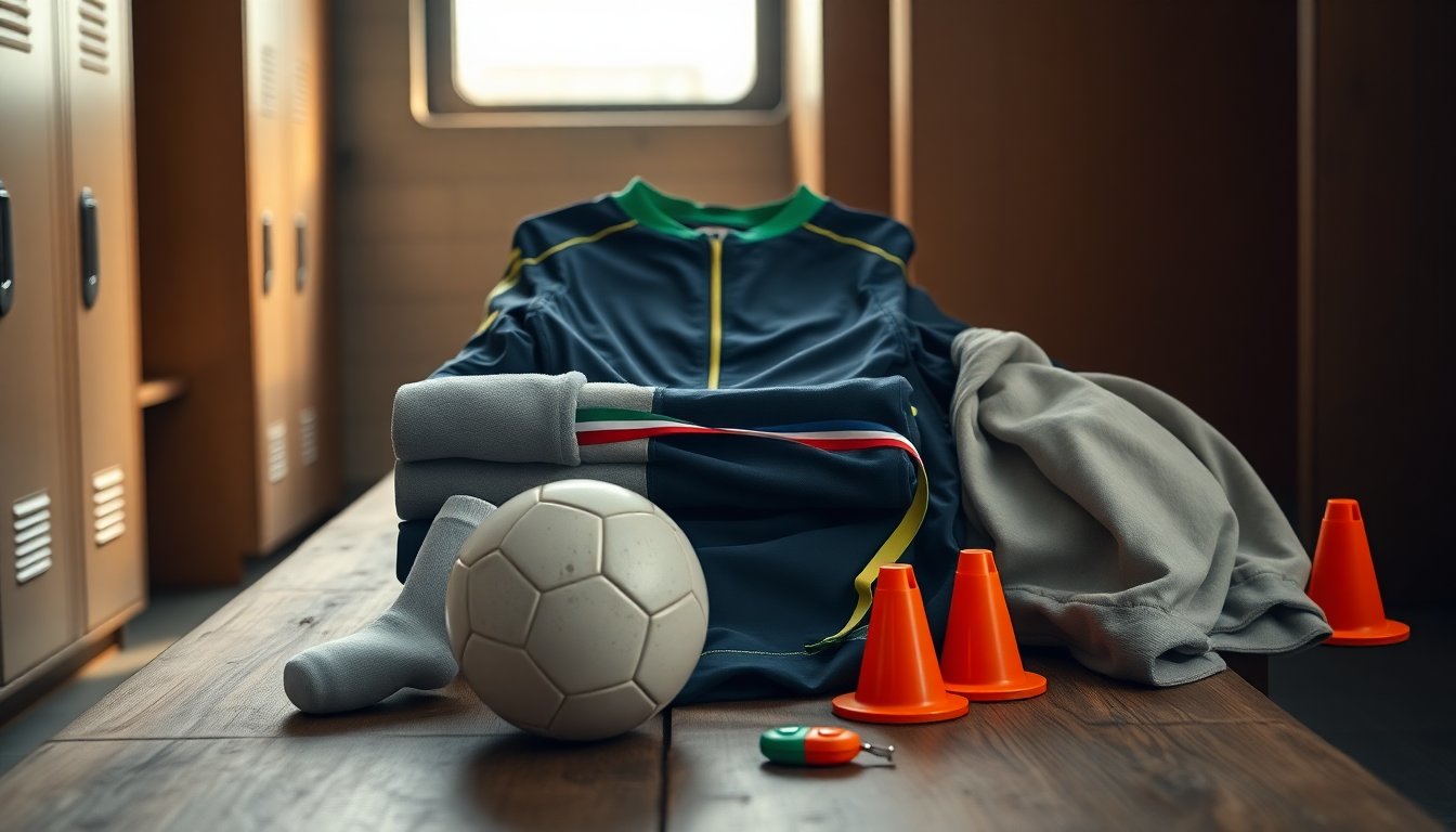 Set allenamento giovanile Trebisacce: kit personalizzato made in Italy
