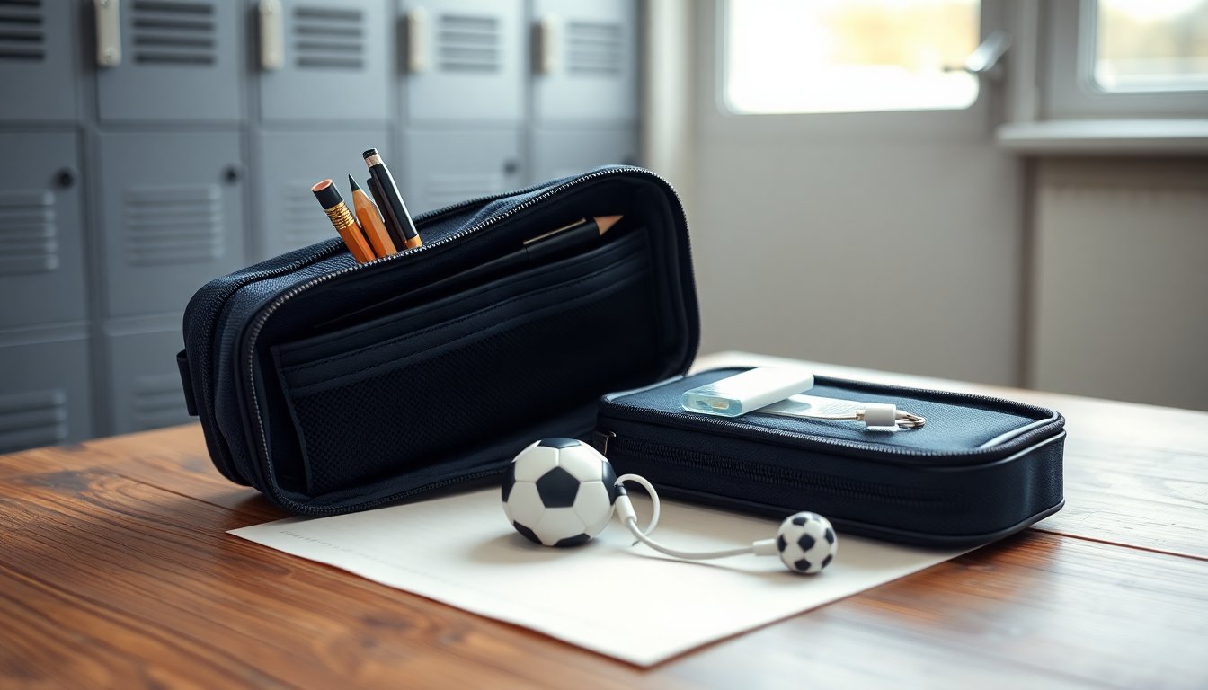 Set scuola Seven F.C. INTER con tre scomparti ideale per tifosi